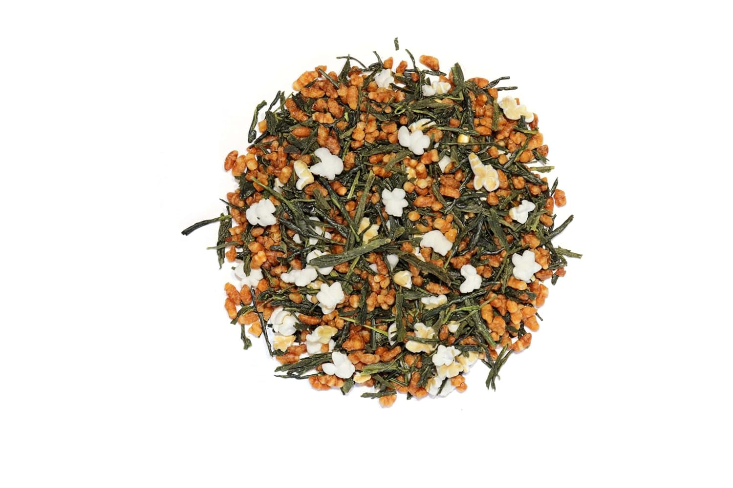 Genmaicha japanischer Grüntee mit geröstetem Reis, 50 % Kagoshima Sencha, hochwertiger loser Grüntee, traditionelle Mischung, ohne Zusatz von Aromen, 100 g | Wondertea Japanischer Grüntee Genmaicha