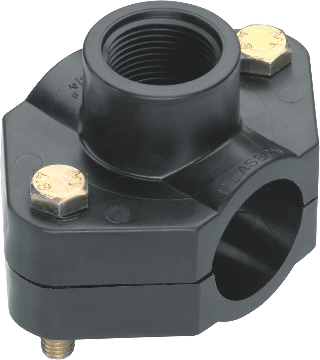 Gardena Bewässerungssystem-Anschlusssattel, 25 mm x 3/4 Zoll Innengewinde: Zum Anschluss der Bewässerung in Rohren, kompatibel mit Bewässerungsanschlüssen 2739 und 2740 (02728-20)