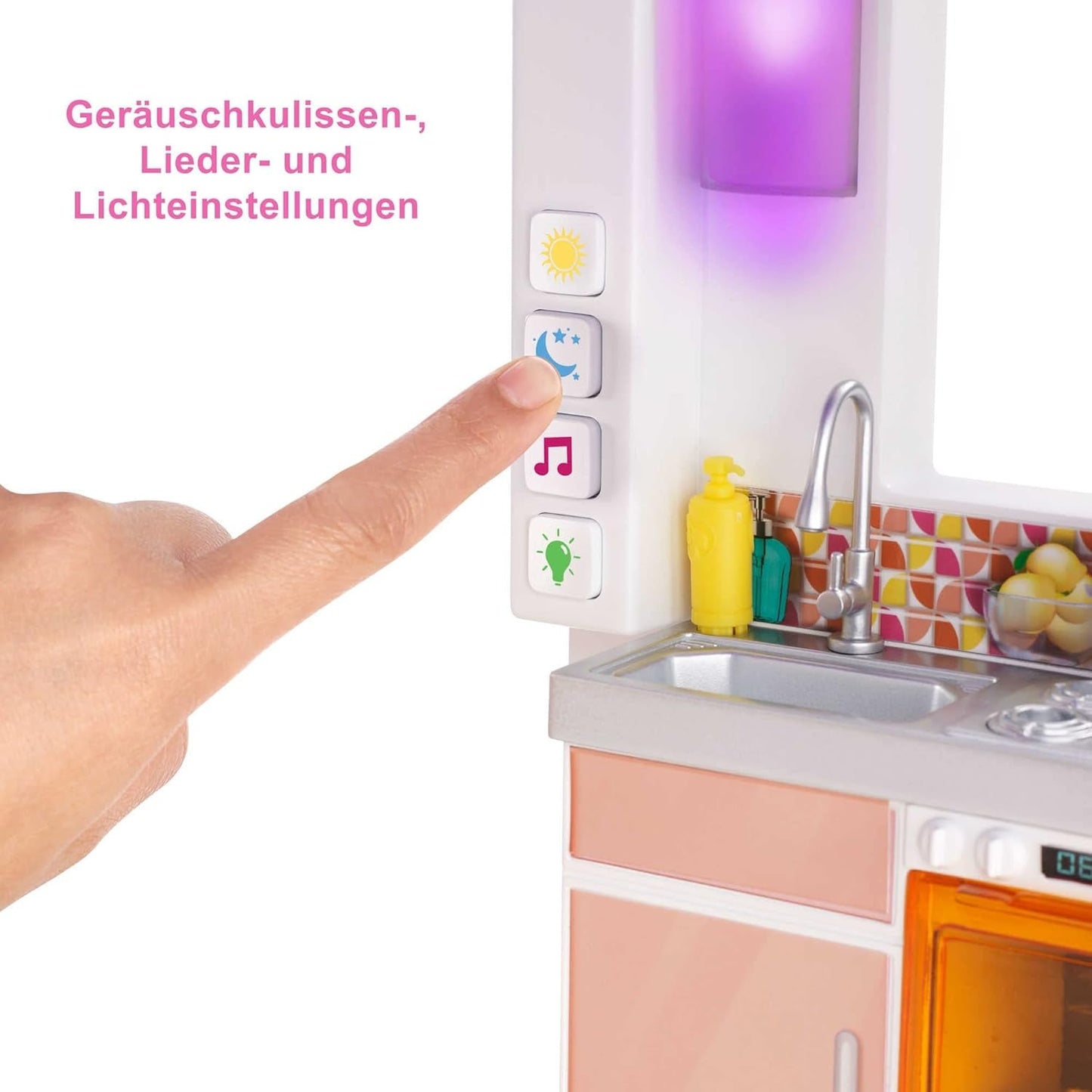 Barbie Dream House (114 cm), 3-stöckiges Puppenhaus, Pool, Rutsche, Rollstuhllift, 75 Zubehörteile, Puppen, geeignet als Geschenk für Kinder ab 3 Jahren, GRG93 Naty Shop Puppenhäuser