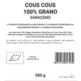 100 % Bio-Buchweizen-Couscous, 500 g, glutenfrei