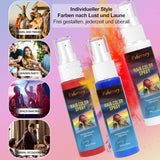 Haarspray-Farbe – 30 ml temporäres grünes Haarfärbespray, natürliches Haarfärbemittel, temporäres Haarfärbespray, waschbare Haarfärbemittel für Party, Cosplay, Halloween (grün), Naty Shop Haarfärbemittel