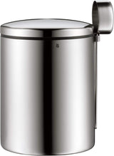 WMF Kult Cromargan Kaffeelöffel Kaffeedose aus Edelstahl mit mattem Finish 500g und 1 Liter Vorratsdose aus Glas Depot spülmaschinenfest Frischhaltedosen Naty Shop