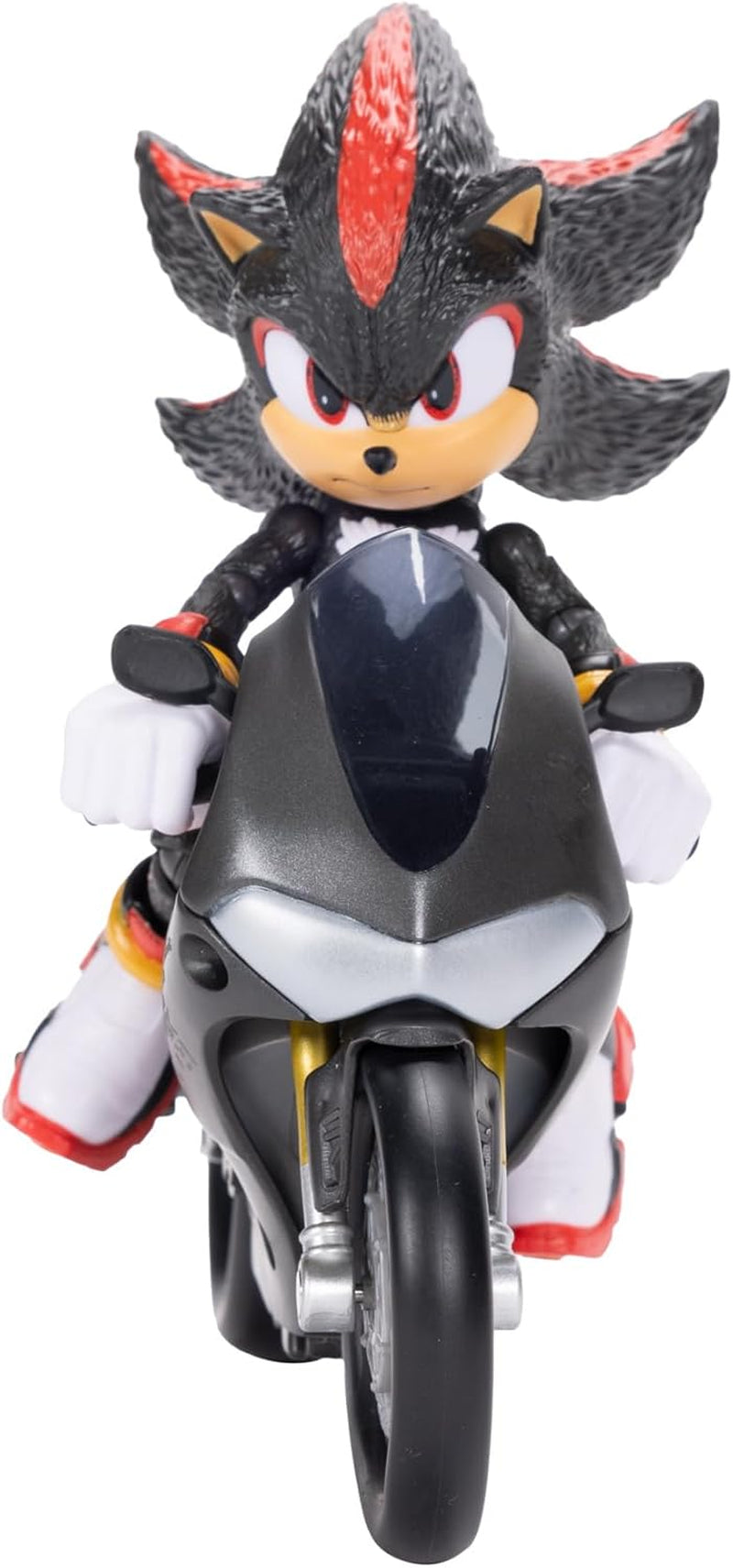 Sonic 3 The Movie Shadow Figur, 15 cm, beweglich, inklusive Shadow Mobile von Jakks Pacific, Akustik, Schwarz Actionfiguren Naty Shop