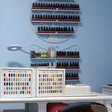 Nagellack-Palette mit 216 Farben, Nagelständer, Nagellack-Farbkartenteller, Nagelfarbkarte, Nagellack-Zubehör