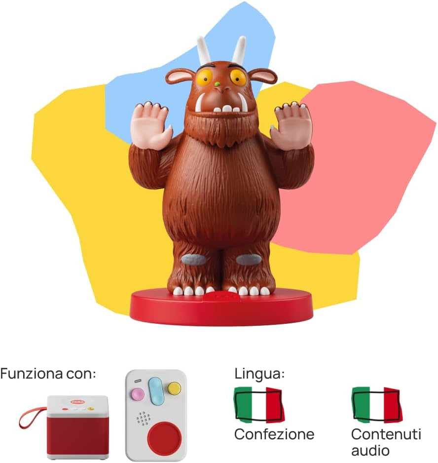 FFR14501 Mickey-Mouse-Soundfigur, ll Grüffelo, Geschichten- und Lernspielzeug für Babys, Naty Shop