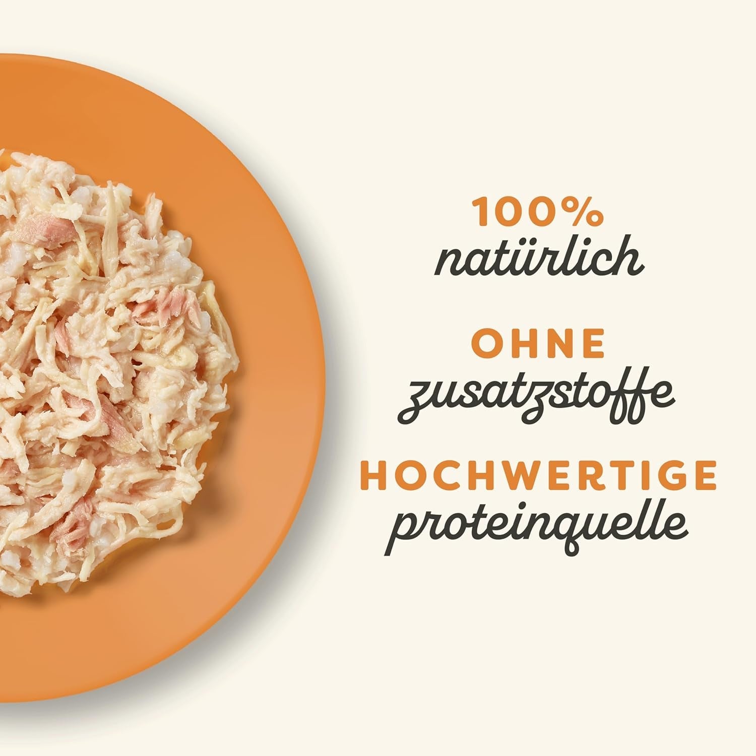 Applaws 100 % natürliches Nassfutter für Katzen, Hühnerbrust mit Tunfischfilet in Brühe – Packung mit 12 x 70 g Beuteln