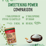 Stevia + Erythritol 1:3 Süßstoff, 1G = 3G Zucker, 850 Gramm Süßstoffe Naty Shop