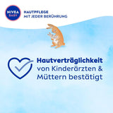 NIVEA BABY Soft & Cream Feuchttücher für Babys (4 x 57 Stück)
