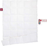 Abeil Premium Ultima Comfort Steppdecke aus Perkal-Baumwolle, 200 x 200 cm Steppdecken und Steppdecken Naty Shop