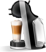 De'Longhi Mini Me EDG155.BG ​​​​EDG155.BG ​​​​Espressomaschine für Espressokapseln, 0,8 l, Schwarz, Grau