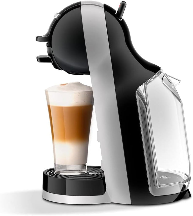 De'Longhi Mini Me EDG155.BG ​​​​EDG155.BG ​​​​Espressomaschine für Espressokapseln, 0,8 l, Schwarz, Grau