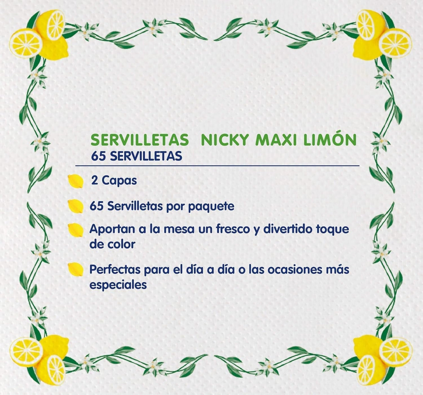 Aufschlag. Maxi Limon 2 Capas