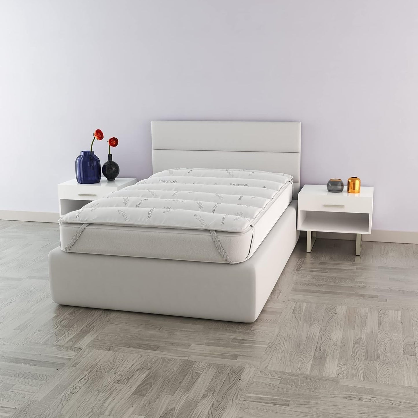 MB Home Italia, Topper, Thermocontrol, Doppelbett 160 x 195 cm Bettdecken und Steppdecken Naty Shop Einzelbett 80 x 195 cm Thermocontrol