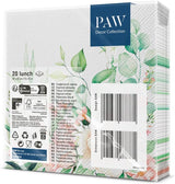 PAW - 3-lagige Servietten (33 x 33 cm) I 20 Stück I Perfekt für Geburtstage, Partys, Hochzeiten, Kommunionen und Feiertage I Farbige Papierservietten – Blumen, Rosen I Farbe: Floral Moments (2er-Pack)