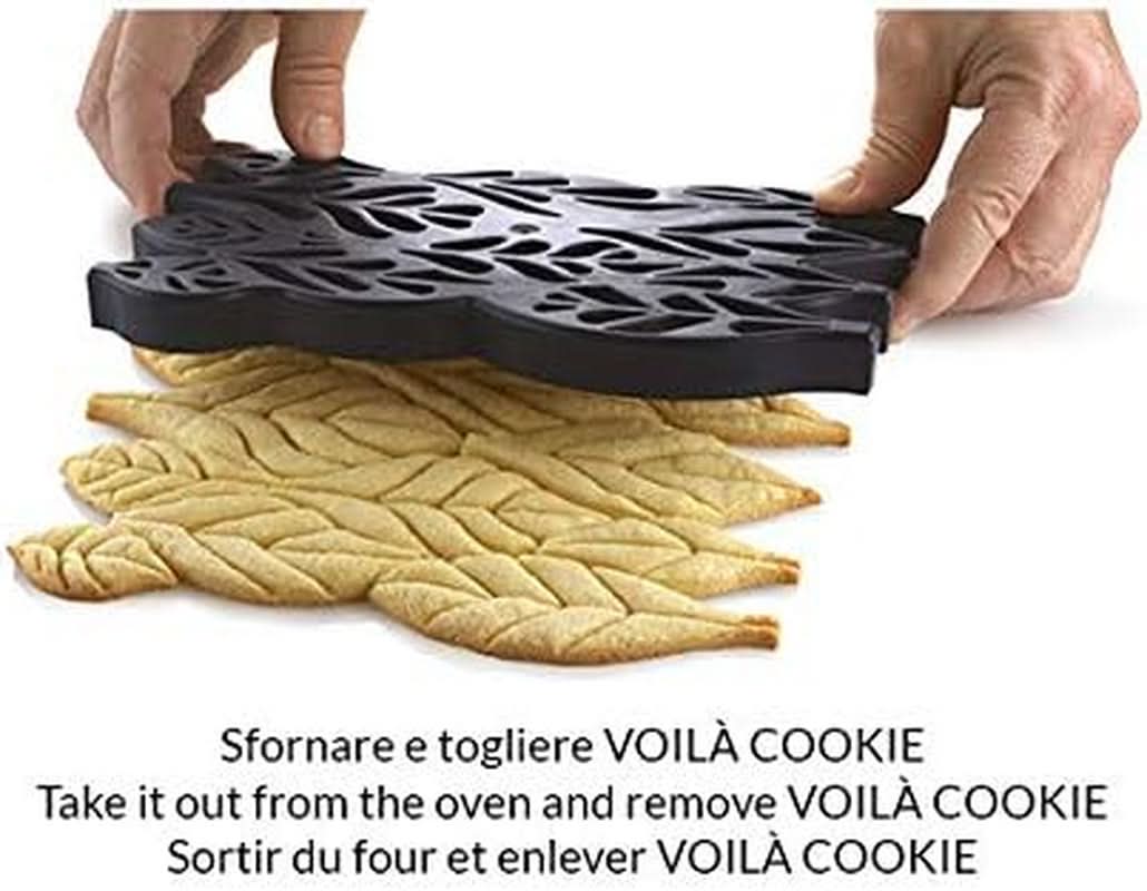 Silikomart, Voila Keksblätter, 240 mm x 150 mm, Höhe 20 mm Kitchen Naty Shop