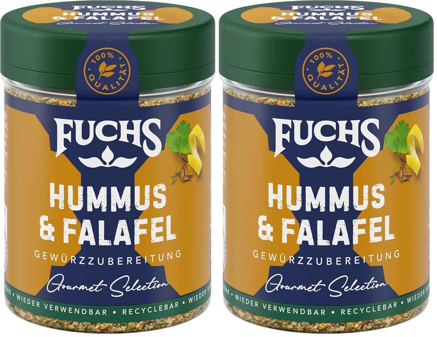 Fuchs Spices Gourmet Selection Naher Osten/Afrika – Couscous- und Bulgur-Gewürzmischung, nachfüllbare Gewürzmischung zum Würzen von Bulgur-Gerichten, vegan, 55 g