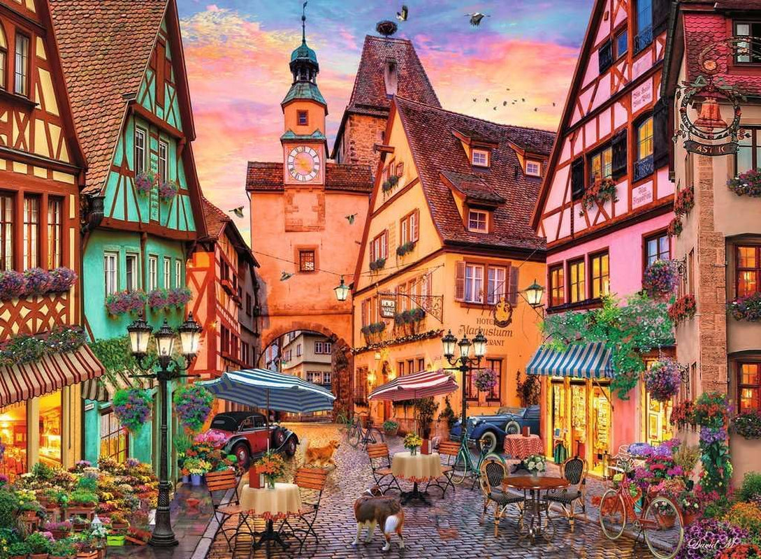 Ravensburger Puzzle 12001381 – Bayrische Romantik – 500-teiliges Puzzle für Erwachsene ab 12 Jahren. Puzzle Naty Shop