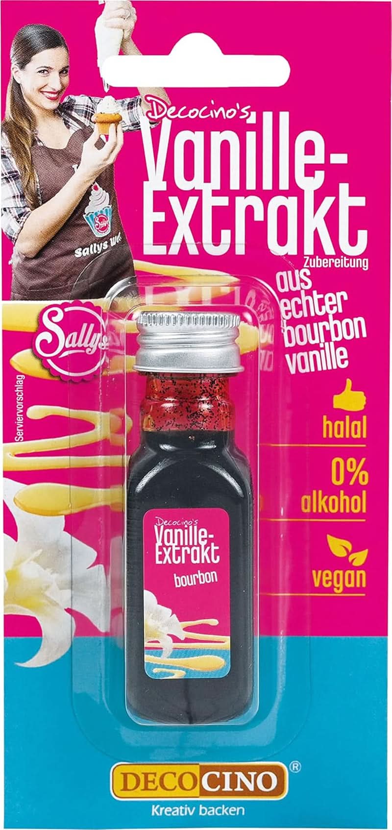 DECOCINO Vanilleextrakt (20 ml) Aromen Naty Shop
