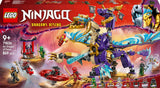LEGO NINJAGO Lightbow Dragon – Spielzeug mit 8 Minifiguren und einem Spinjitzu-Rad – interaktives Ninja-Konstruktionsspielzeug für Jungen und Mädchen ab 9 Jahren – Geschenkidee für Fans 71836 Bausets Besuchen Sie den LEGO-Store
