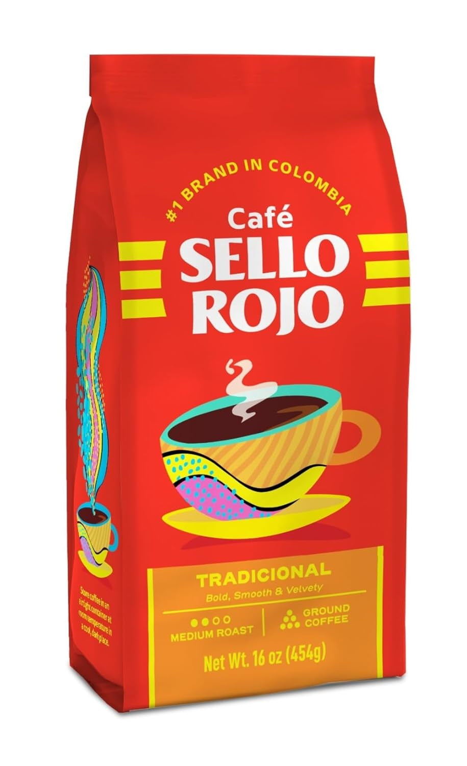 Gerösteter und gemahlener Kaffee, 17,6 Unzen Ziegel