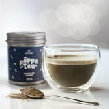 Poppatea Hojicha Teepulver – gerösteter grüner Tee (50 g Nachfüllbeutel)