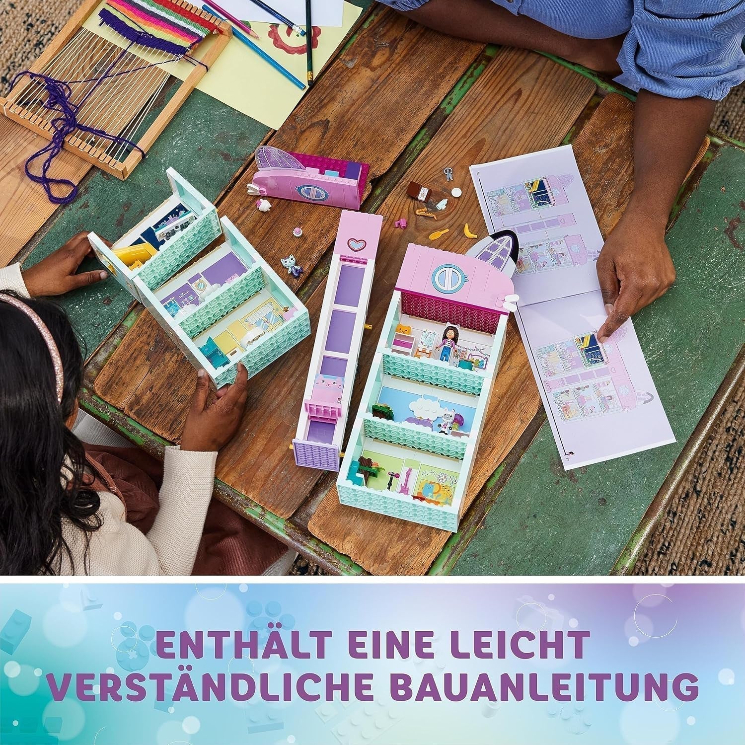 Lego 10788 Gabbys Puppenhaus-Spielzeugset, 8 Zimmer und 4 Etagen Gabbys Puppenhaus-Spielzeug mit Pandi-, Erdmännchen-, Kuchi-Figuren und Zubehör, Geschenk für 4-jährige Mädchen, Jungen und Kinder. Bausets Besuchen Sie den LEGO-Store