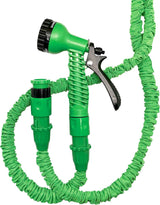 C2607A Hose Basic – Ausziehbarer Schlauch mit Wasserdruck, grün, 7,5 Meter