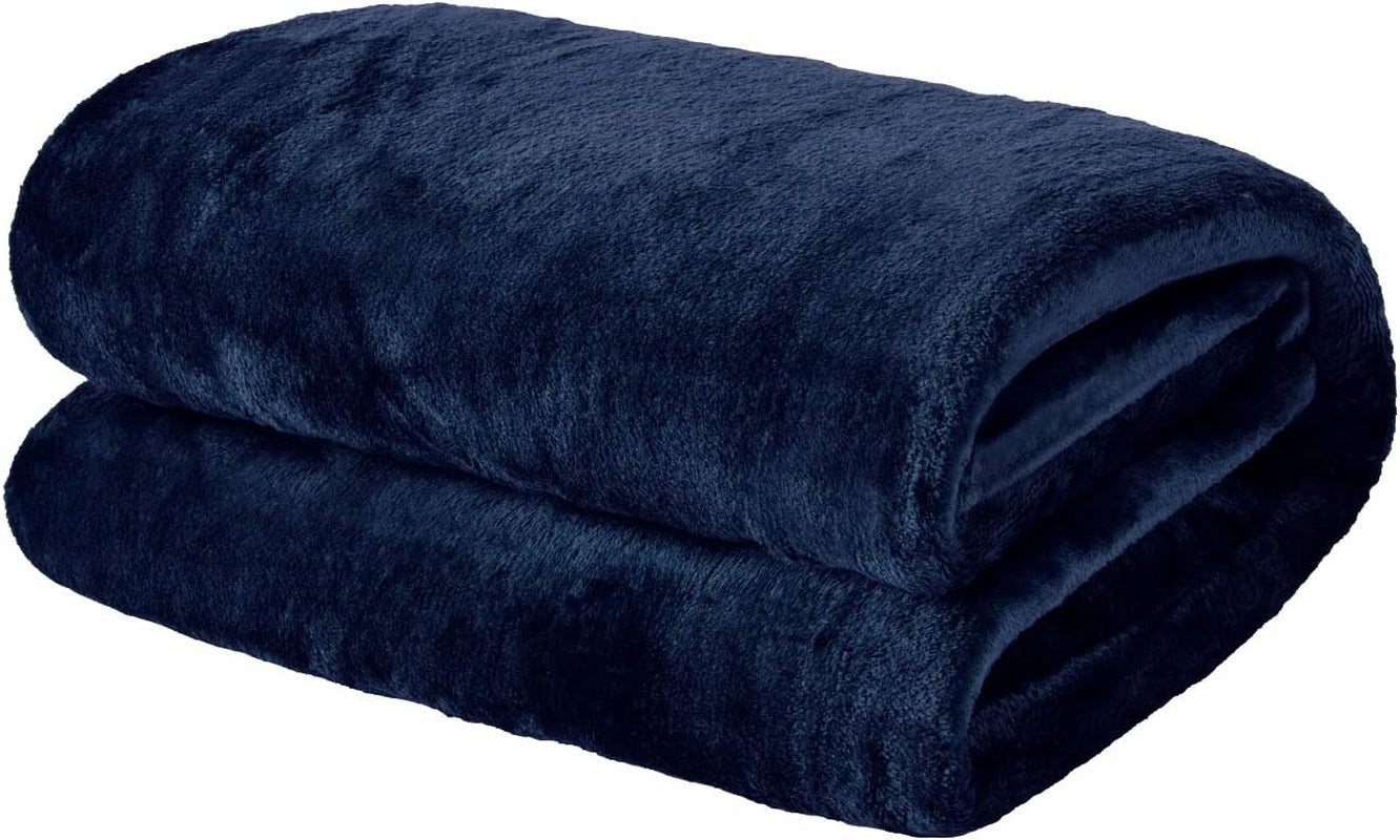 Brentford's Ultra Soft Fleece Tagesdecke, Silbergrau, großes Doppelbett – 150 x 200 cm. Betten und Decken. Beuche den Brentfords-Store. Marineblau, 120 x 150 cm