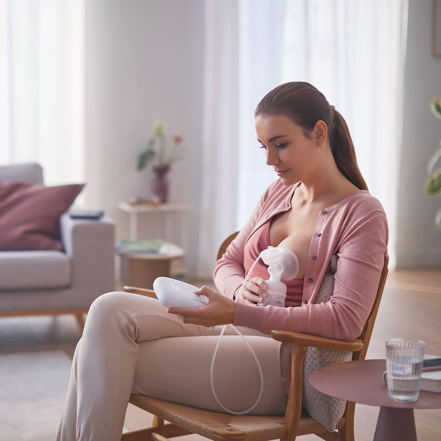Individuelle elektronische Milchpumpe Philips Avent – mit Natural Motion-Technologie, komfortablem Silikonkissen. Zubehör Essen und Stillen Bebe Naty Shop