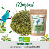 ORIGEENS BIO YERBA MATE TEE 200G – Das Original I Bio Yerba Mate ungeröstet, Blätter, ohne Stiele, Staub und Krümel I Energetisierendes und entgiftendes Getränk