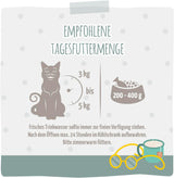 MjAMjAM – Premium-Nassfutter für Katzen – Senior – saftiges Huhn, 6er-Pack (6 x 400 g), getreidefrei