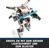 LEGO Star Wars Luke Skywalkers X-Wing Mech, Spielzeugsteine zum Sammeln, Action-Abenteuer, Geschenkidee für kreative Jungen und Mädchen ab 6 Jahren. 75390 Bausets Besuchen Sie den LEGO-Store