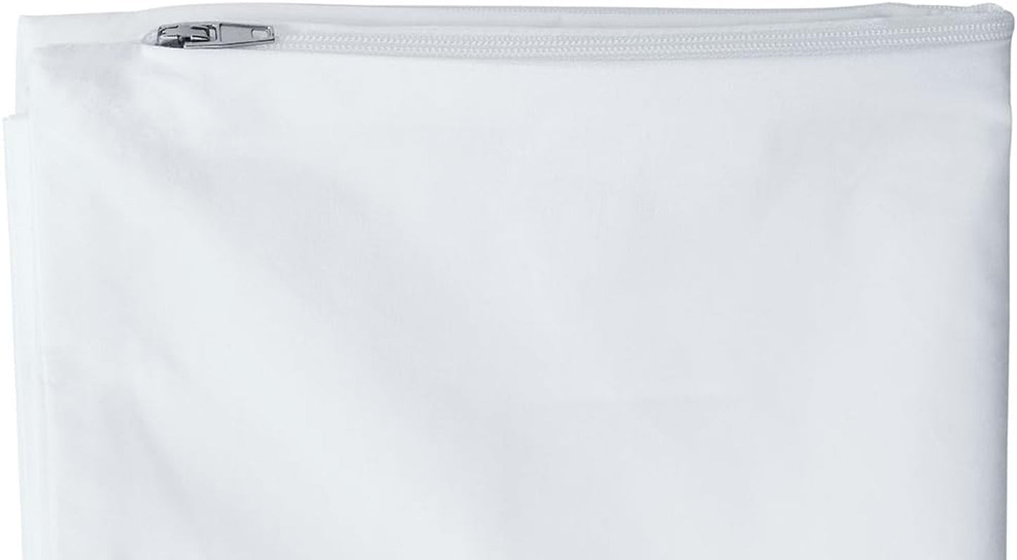 Mediflow Aloe Vera Kissenbezug, Kissenschutz, Baumwolle, weiß, 40 x 80 cm Naty Shop Standardkissen