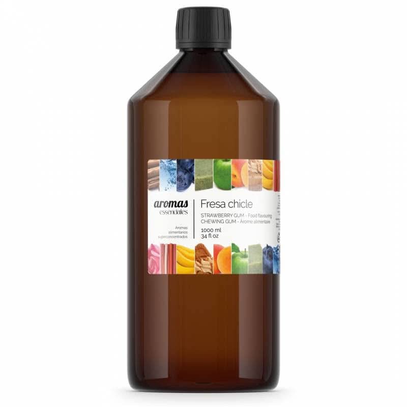 Konzentriertes Aroma mit dem Geschmack von Kaugummi und Erdbeeren, 10 ml Arome Naty Shop 1 Liter