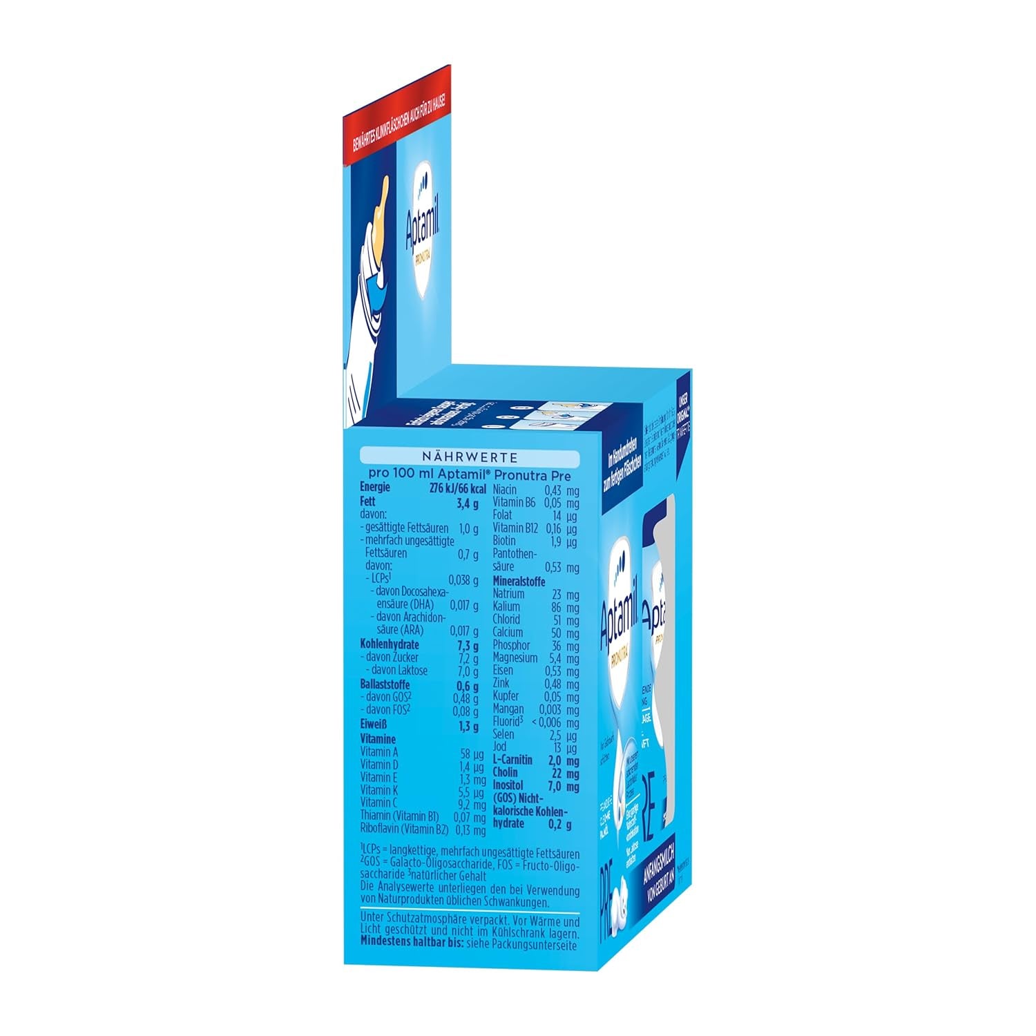 Aptamil Pronutra-ADVANCE PRE, trinkbar, 4x2x90ml (Packung mit 4)
