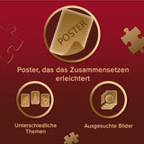 Trefl Premium plus Qualität – Puzzle Tea Time: Häuser Stoney Lane – 1000 Teile, Serie nostalgischer gemalter Bilder, Ideale Abstimmung der Teile, Für Erwachsene und Kinder ab 12 Jahren Puzzle Naty Shop