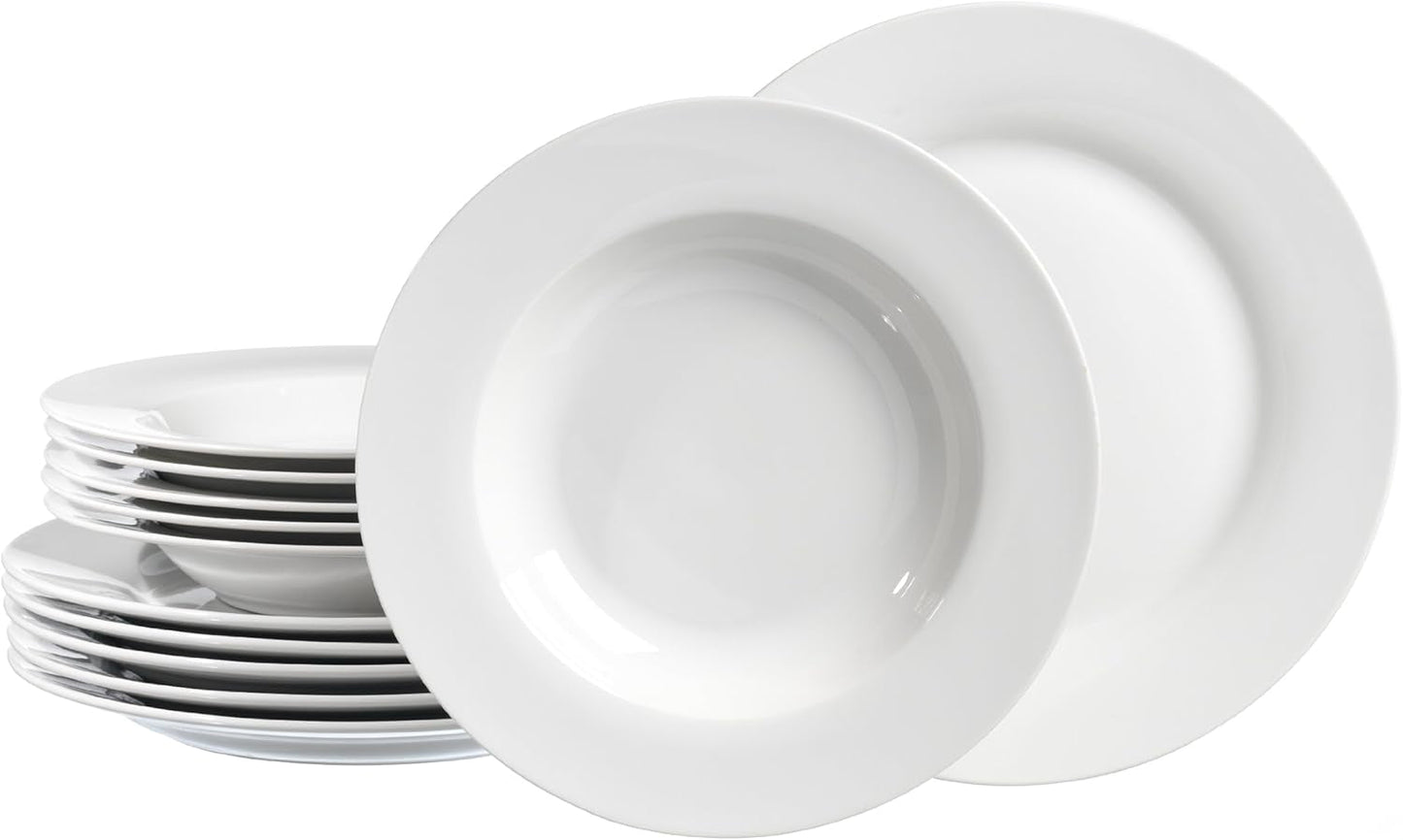 Ritzenhoff & Breker Bianco Tafelservice, 12-teilig, Porzellan