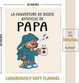 Juratar-Flanelldecke für Papa – Geschenk zum Geburtstag, Vatertag und Weihnachten – 152 x 130 cm. Betten und Decken. Besuchen Sie den Juratar-Store