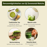 UJI in Zeremonienqualität – 30-g-Box – Bio – 100 % japanischer Matcha – erste Ernte – reiner Matcha – gemahlen