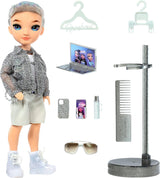 Rainbow High Fashion Doll – Aidan Russell – Purple Boy Doll – Modisches Outfit und mehr als 10 bunte Spielzubehörteile – Für Sammler und Kinder im Alter von 4–12 Jahren