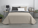 AVA | Boutique Wendedecke | Für alle Jahreszeiten | Farbe - Grau/Anthrazit | Für 120/135 cm breite Betten. Bett. (230 x 270 cm. Ancho X Alto) | Steppdecke Steppdecken und Steppdecken Naty Shop