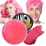 Grüne temporäre Haarfarbe, Styling-Haarfarbe für Männer und Frauen, natürliche Haarpomade, Haarfärbewachs für Party, Cosplay & Halloween, Weihnachten, cremefarbene temporäre Haarfarbe (100 g, grün) Naty Shop Haarfarbe Rose Red 1G (1 Packung)