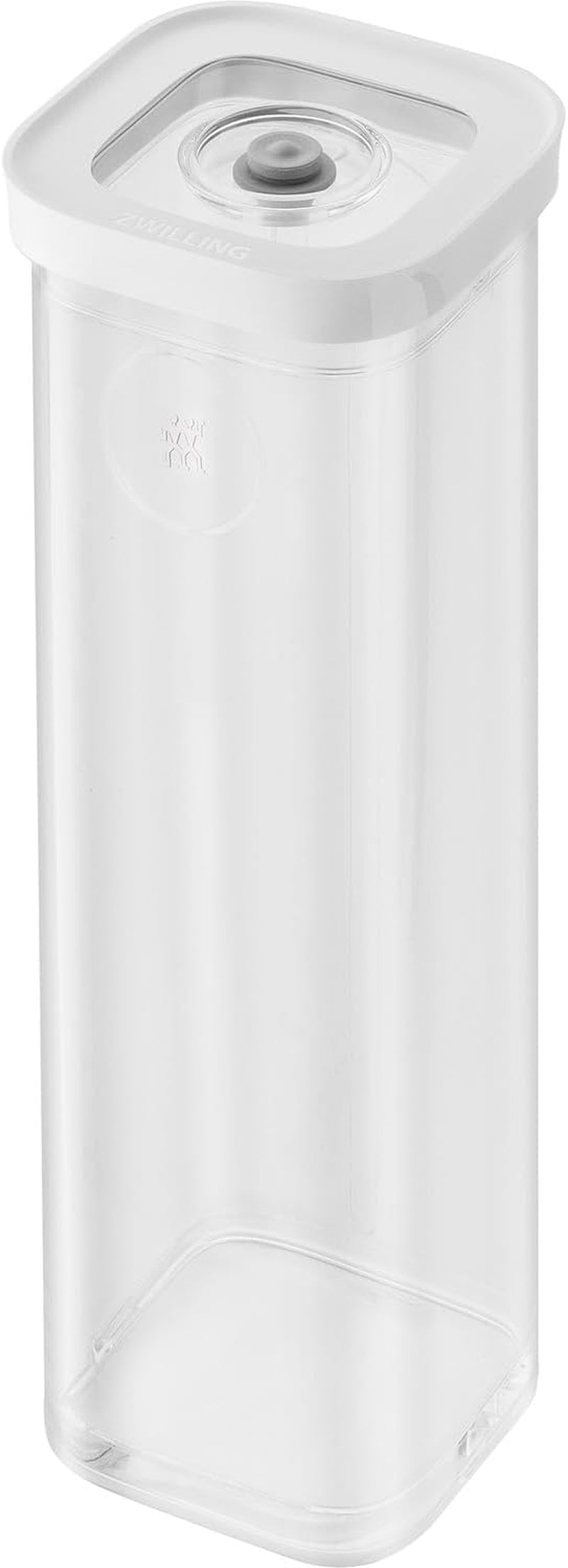 ZWILLING FRESH & SAVE CUBE Box, Größe 2M, modulare und stapelbare Aufbewahrungsbox, hermetische und entleerbare Aufbewahrung, spülmaschinenfest, transparente Frischhalteboxen Naty Shop 4S