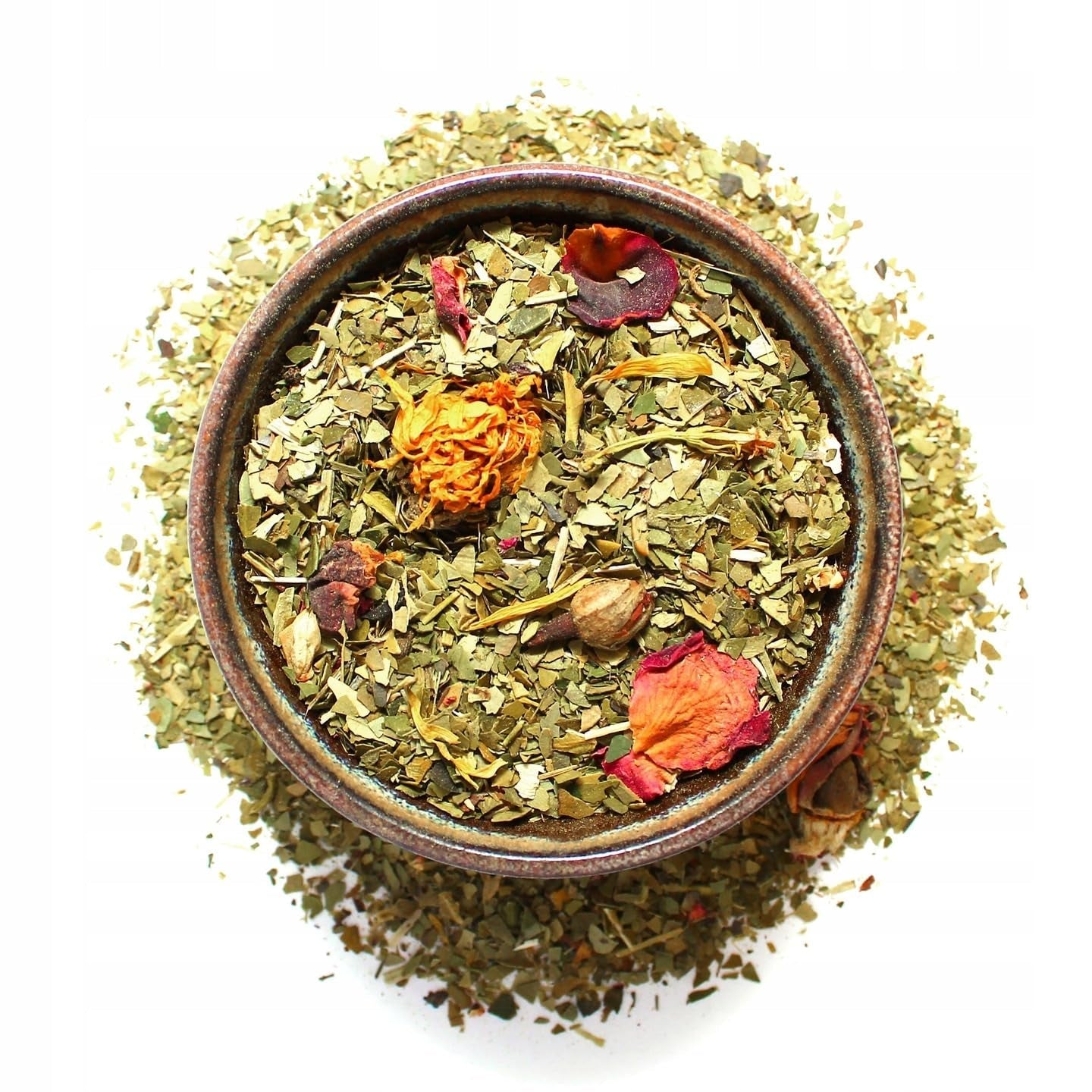 Yerba LAS FLORES 1 kg ● Yerba Mate-Tee mit brasilianischen Pfirsichen ● Jasmin ● Mate-Tee aus Mate-Blättern ● Natürliche Aromen ● Yebra Mate-Tee mit Guarana 50 g ● Yerba Mate-Tee mit ganzen Blättern 1050 g ● Vegan