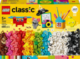 LEGO Classic Kreativ-Spaßbox, bunte Bausteine für fantasievolles Rollenspiel, Bauset für Einsteiger, Spielzeug für Mädchen und Jungen ab 5 Jahren, wiederaufbaubare Modelle 11042 Bausets Besuchen Sie den LEGO-Store