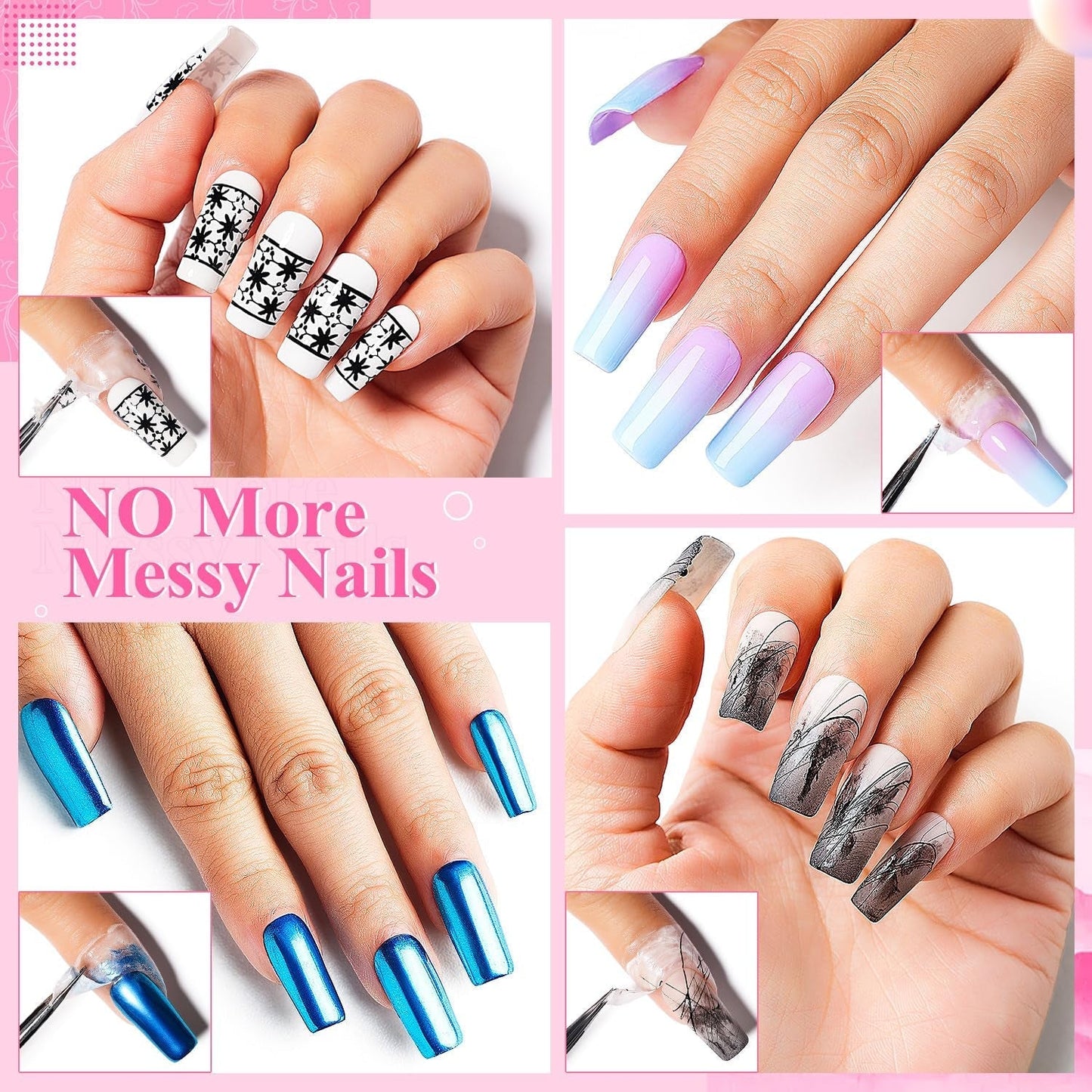 AIMEILI Latex Peel off Tape Nagelleck Korrektor Hautschutz Fingerschutz Für Nail Art Palisade Geruchlos Weiß 15Ml