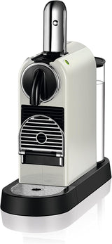 Nespresso EN167.W Citiz Kapsel-Espressomaschine, Hochdruckpumpe und ideale Temperaturkontrolle, ohne Aeroccino (Milchschäumer), Energiesparfunktion, 1260 W, Cremeweiß, 37,4 x 11,9 x 25,5 cm