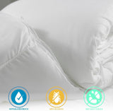 BÖHMEN | Steppdecke/ Bettfüllung 120 cm, Steppdecke 300 g/m², hypoallergene Füllung aus atmungsaktiven Anti-Milben-Fasern, extra weiche und antibakterielle Füllung, Größe 200 x 200 cm Steppdecken und Steppdecken Naty Shop