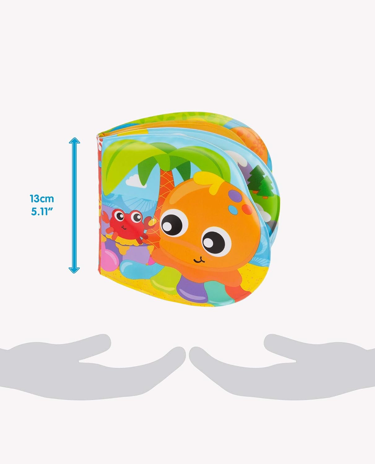Playgro Badebuch – Wasserspielzeug – Kinderspielzeug – Spielzeug – Kleinkinder – Kinder-Wasserspielzeug – Kinder-Badebuch – buntes Spielzeug Bebe Naty Shop