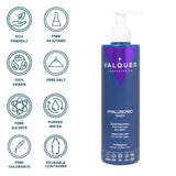 Valquer Hyaluronic Hair Treatment – Feuchtigkeitsspendende Haarmaske mit Lavendelduft – Sulfat- und Silikonfrei – 975 ml Naty Shop Haarmaske